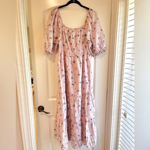 LoveShackFancy for Target Puff Sleeve Midi Dress